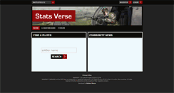 Desktop Screenshot of bf2.statsverse.com