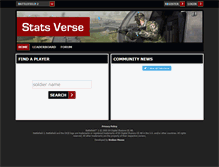 Tablet Screenshot of bf2.statsverse.com